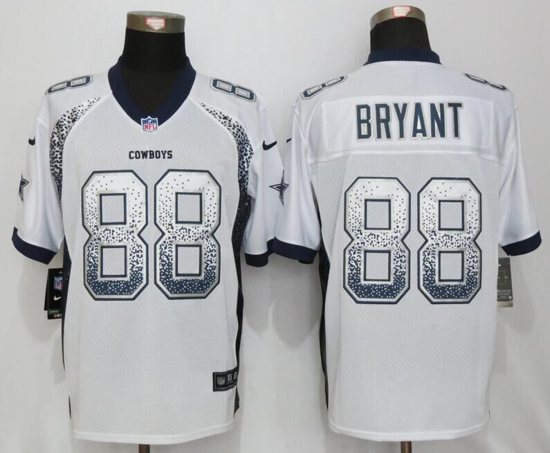 Dallas cowboys 88 Bryant Drift Fashion White NEW Nike Elite Jerseys